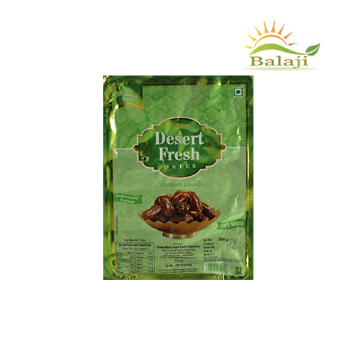 Desert Fresh Dates-500 Gm (Thermo)